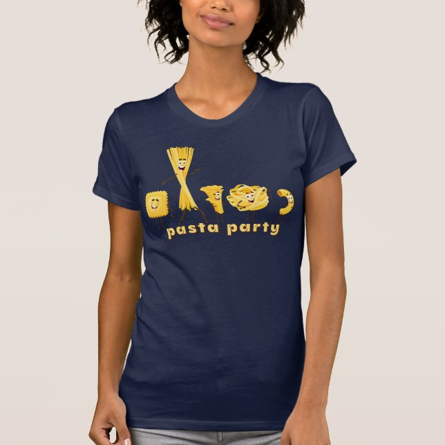 Pasta-Party T-Shirt (Vorderseite)