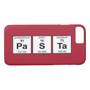 PaSTa Periodic-Tabelle Case-Mate iPhone Hülle