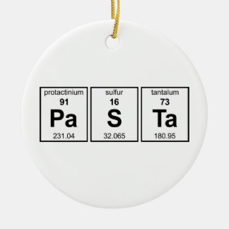 PaSTa Periodic-Tabelle Keramik Ornament
