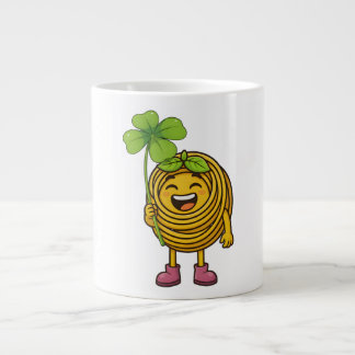 Pasta Polo – Lucky with Clover -Shirt Jumbo-Tasse