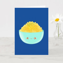 Pasta und Käse Karte