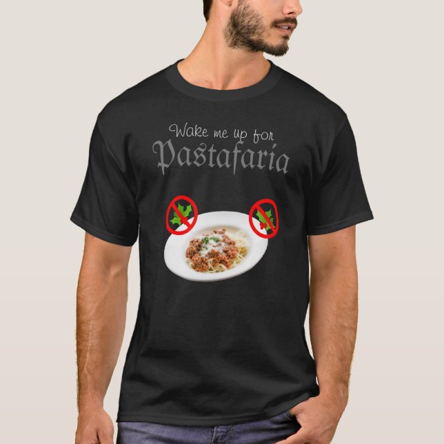 Pastafarischer Anti-Weihnachts-T - Shirt (Vorderseite)