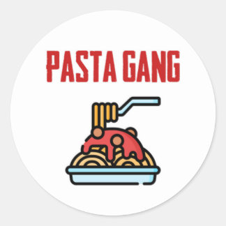 Pastageretikett Runder Aufkleber