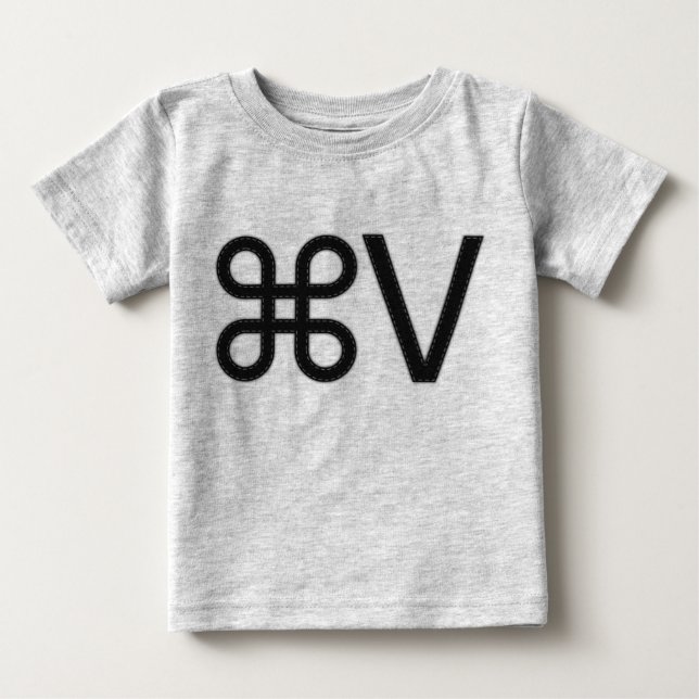 Paste Apple V Mac Twin T - Shirt (Vorderseite)
