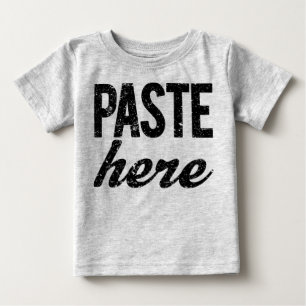 PASTE für Kopien-Pasten-Zwillinge Baby T-shirt