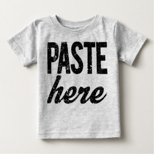 PASTE für Kopplungs-Twins Baby T-shirt