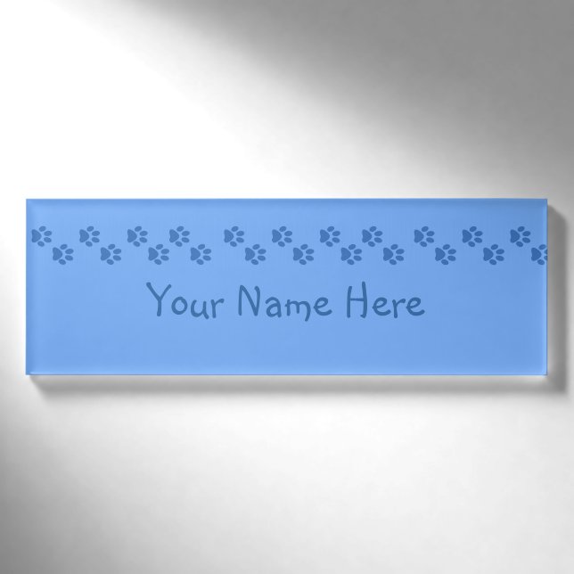 Paste Namenschild (Vorderseite)