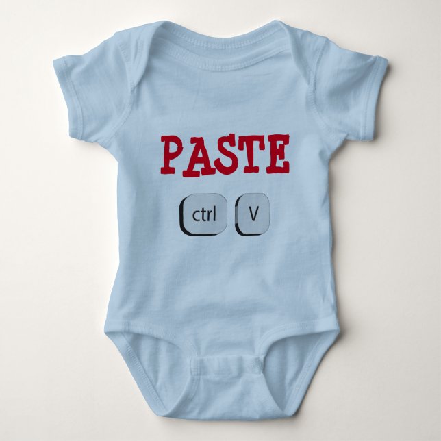 Paste Twin Baby Strampler (Vorderseite)
