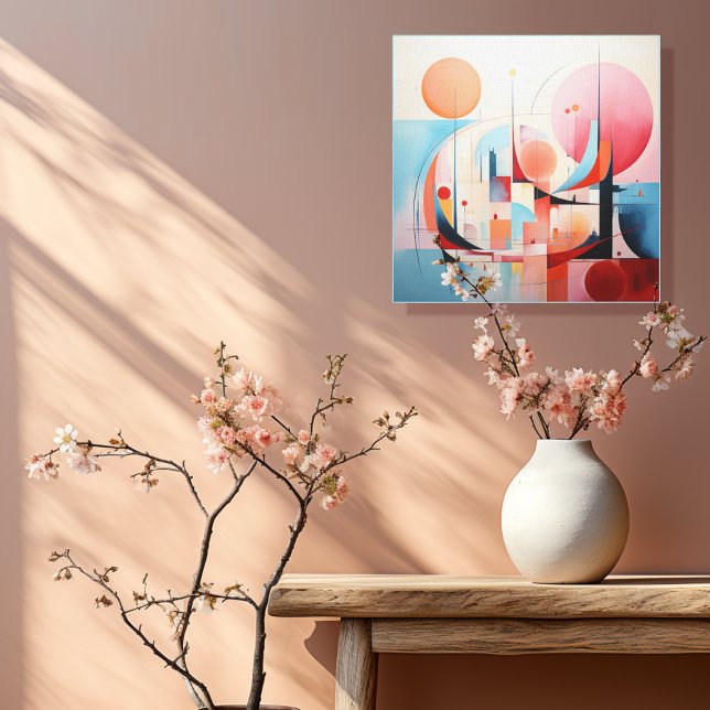 Pastel abstrakt 1 von 4 leinwanddruck (Von Creator hochgeladen)