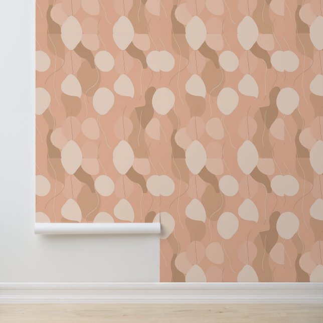 Pastel Abstrakt Balloon Design Tapete (Anwendung)