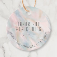 Pastel Abstrakt Elegant Chic CUSTOM BABY SHOWER