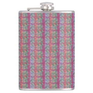 Pastel Abstrakt Flachmann