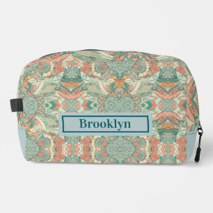 Pastel Abstrakt Paisley Pattern Toilettenbeutel Waschbeutel