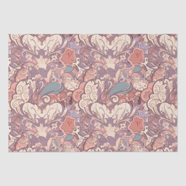 Pastel Abstrakt Seidenpapier (Vorderseite)
