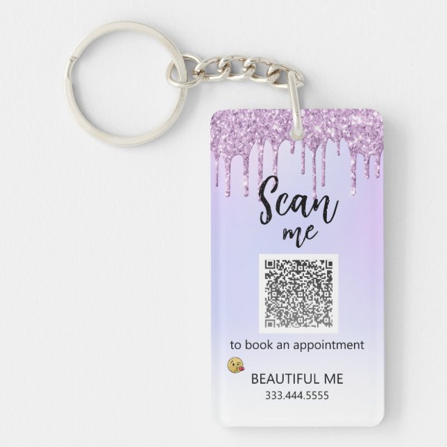 *~* Pastel AP36 QR Promo Logo Acryl Schlüsselanhänger (Vorderseite)