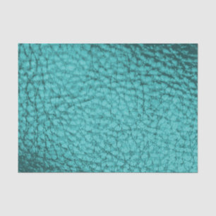 Pastel Aqua Imitats Leather Seidenpapier