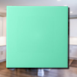 Pastel Aqua Solid Color | Classic | elegant Fliese