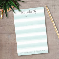 Pastel Aquamarin und Gray Stationery Suite für Fra