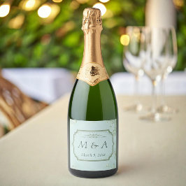 Pastel Aquamarine weiße Blume Hochzeit