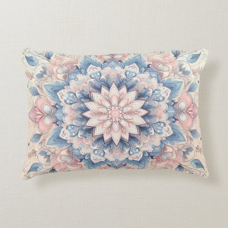 Pastel Arabesque Mandala Art Dekokissen
