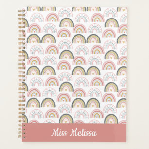 Pastel Arc-en-ciel avec Motif de coeur Awesome ens