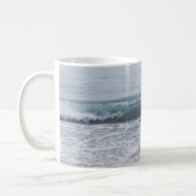 Pastel Atlantic Bliss #2 #ocean #wall #art Kaffeetasse (Links)