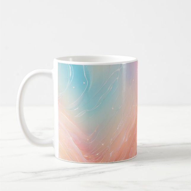 Pastel Aurora Gradient Mug Kaffeetasse (Links)