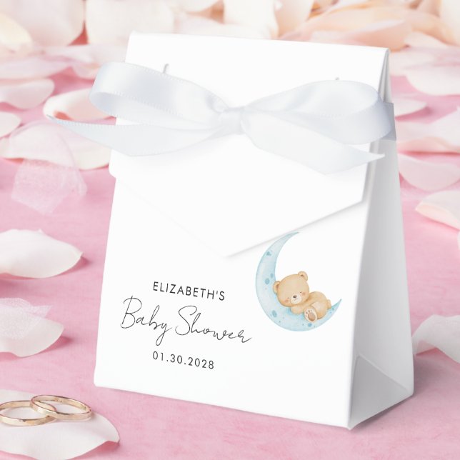 Pastel Balloon Baby Shower Geschenkschachtel (Hochzeit)