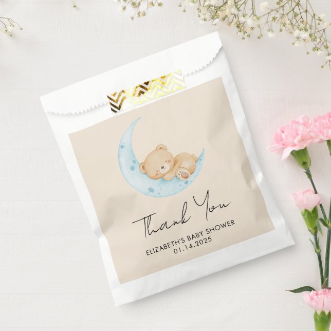 Pastel Balloon Baby Shower Geschenktütchen (Versiegelt)