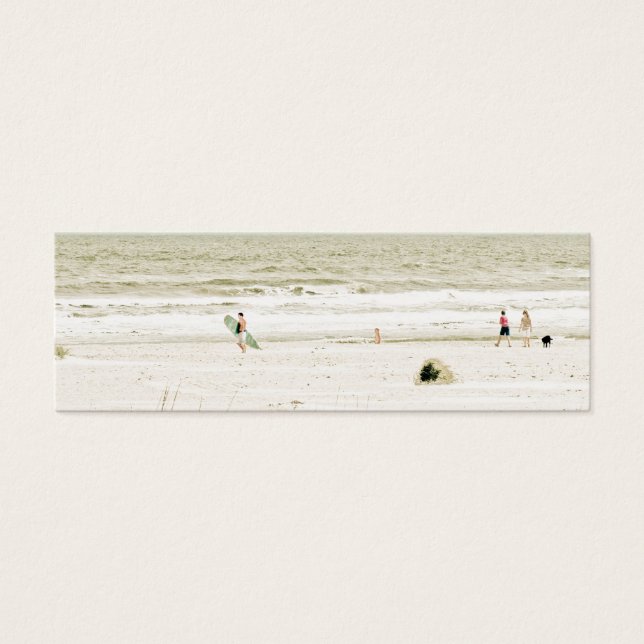 Pastel Beach Szene (Vorderseite)