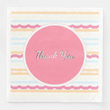 Pastel Beach Wedding Streifen