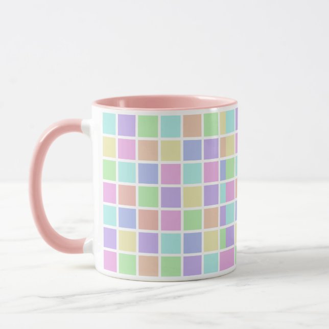 Pastel Blocks Tasse (Links)