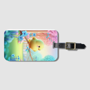 „Pastel Bloom – Elegantes Design für eine Handyhül Gepäckanhänger