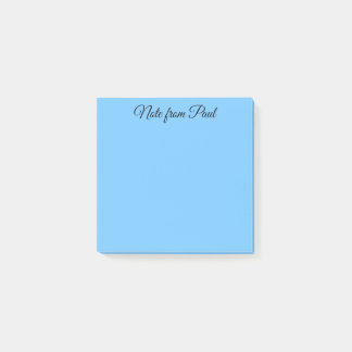 Pastel Blue Abend Sky Post-it Klebezettel