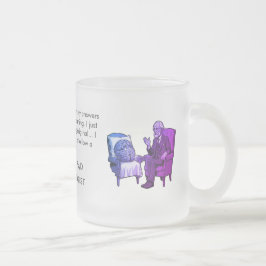 Pastel Blue House Rorschach for Psychologists and  Mattglastasse