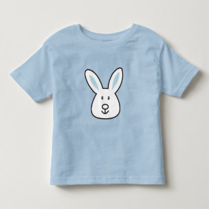 Pastel Blue Niedlich Ostersonnige Illustration Kleinkind T-shirt