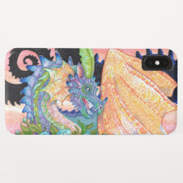 Pastel Blue Rose Dragon Case-Mate iPhone Hülle