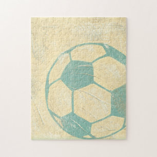 Pastel Blue Soccer Ball von Chariklia Zarris