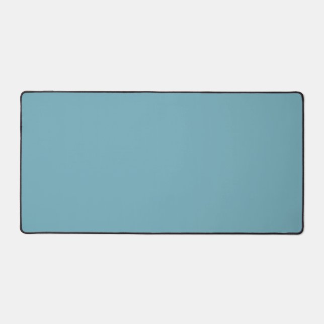 Pastel Blue Solid Color - Trending Shade 2025 Schreibtischunterlage (Vorderseite)