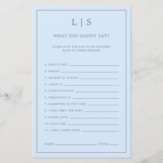 Pastel Blue, was Daddy gesagt hat, Baby Shooting G (Vorderseite)