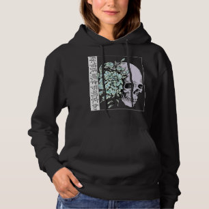 Pastel Blume I Skull I ästhetische Kunst I Japanis Hoodie
