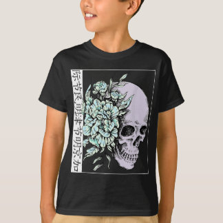 Pastel Blume I Skull I ästhetische Kunst I Japanis T-Shirt