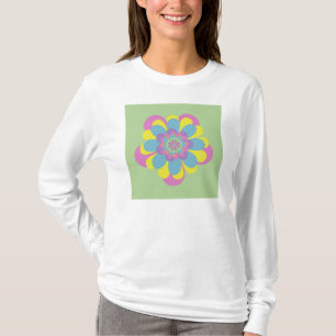 Pastel-Blume T-Shirt