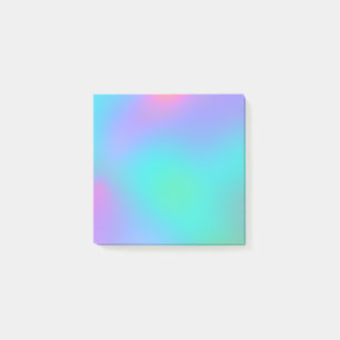 Pastel Blurry Gradient Post-it Notes Klebezettel