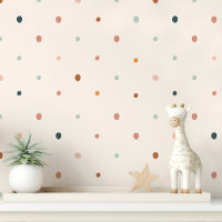 Pastel Boho Polka Dot