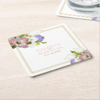 Pastel Bouquet Frühlingsblütenpink & Gold Hochzeit