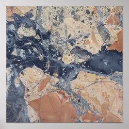 Pastel-Breccia-Plakat Poster