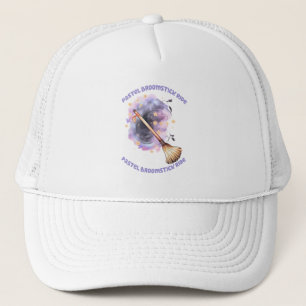 Pastel Broomstick Ride Truckerkappe