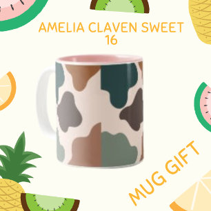 Pastel Brown Fond d'écran moderne Café Mug