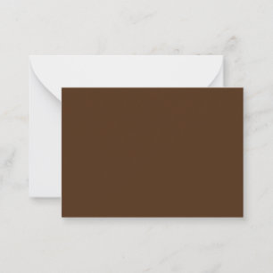 Pastel Brown, Kiefernkone, Puce, Hinweiskarte
